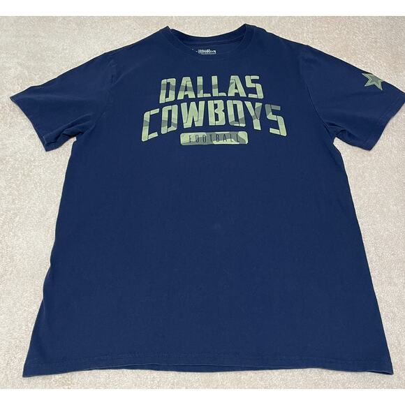 Dallas Cowboys Dak Prescott #4 Camo Number NFL T-Shirt Men’s Large - Picture 2 of 8